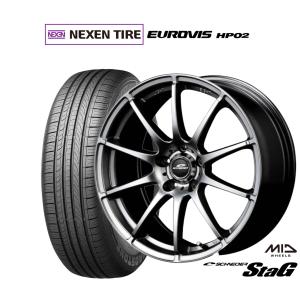 サマータイヤ ホイール4本セット MID シュナイダー スタッグ NEXEN ネクセン ロードストー...