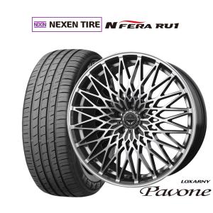 サマータイヤ ホイール4本セット BADX ロクサーニ パヴォーネ NEXEN ネクセン N FERA RU1 225/55R19｜carport-maluzen