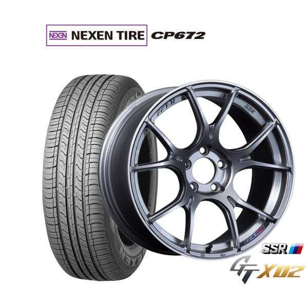 サマータイヤ ホイール4本セット タナベ SSR GT X02 NEXEN ネクセン CP672 2...