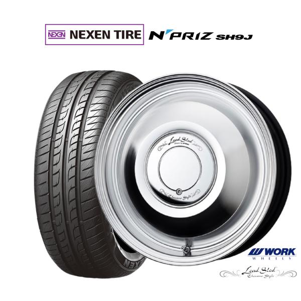 サマータイヤ ホイール4本セット ワーク レッドスレッド NEXEN ネクセン N priz SH9...