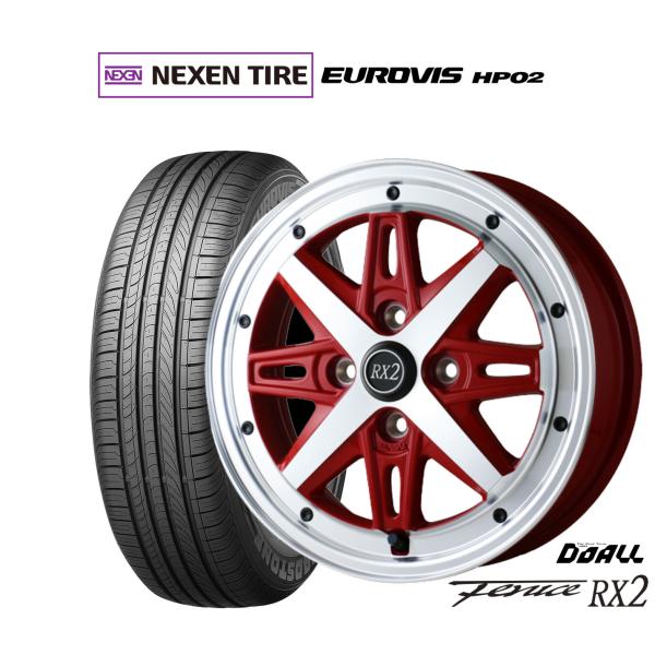 サマータイヤ ホイール4本セット ドゥオール アルジェノン フェニーチェ RX2 NEXEN ネクセ...