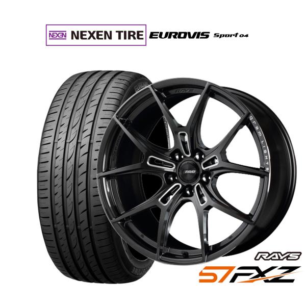 サマータイヤ ホイール4本セット レイズ グラムライツ 57 FXZ NEXEN ネクセン ロードス...