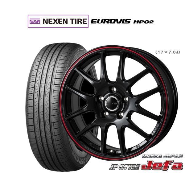 サマータイヤ ホイール4本セット モンツァ JP STYLE JEFA(ジェファ) NEXEN ネク...