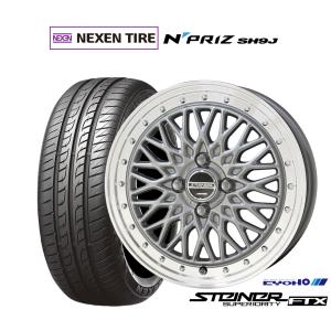 サマータイヤ ホイール4本セット BADX エスホールド S-5V(5穴) グッド