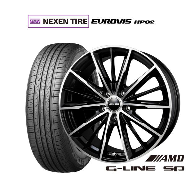 サマータイヤ ホイール4本セット BADX AMD G-Line SP NEXEN ネクセン ロード...