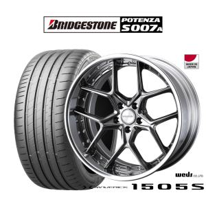 サマータイヤ ホイール4本セット ウェッズ マーベリック 1505S ブリヂストン POTENZA ポテンザ S007A 245/35R20