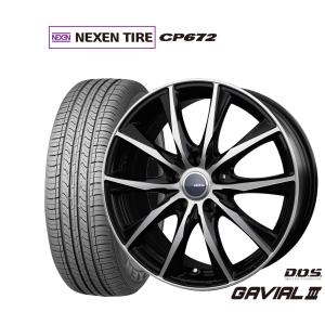 サマータイヤ ホイール4本セット BADX D,O,S(DOS) ガビアルIII NEXEN ネクセン CP672 215/60R17