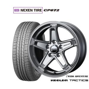 サマータイヤ ホイール4本セット ウェッズ アドベンチャー キーラータクティクス NEXEN ネクセン CP672 215/60R17