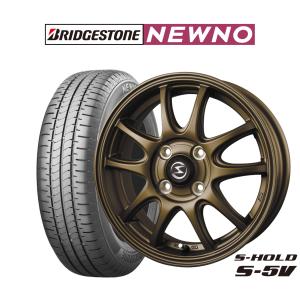 サマータイヤ ホイール4本セット BADX エスホールド S-5V ブリヂストン