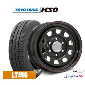 MLJ 200系 ハイエース ホイール 4本 デイトナ SS TOYO TOYO H30 195 