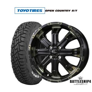 サマータイヤ ホイール4本セット BADX ロクサーニ バトルシップ4 トーヨータイヤ オープンカントリー R/T  165/65R15｜カーポートマルゼン