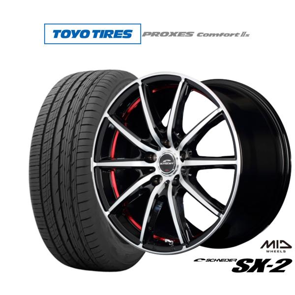 サマータイヤ ホイール4本セット MID シュナイダー SX-2 トーヨータイヤ プロクセス PRO...