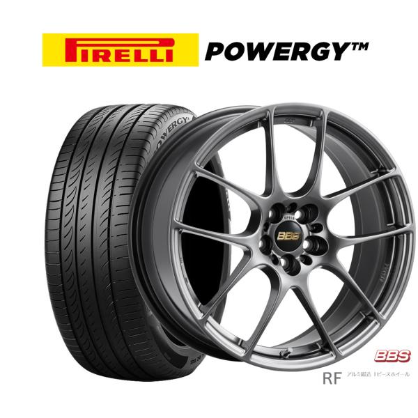 サマータイヤ ホイール4本セット BBS JAPAN RF ピレリ POWERGY (パワジー) 2...