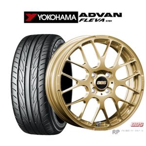 サマータイヤ ホイール4本セット BBS JAPAN RP ヨコハマ ADVAN アドバン フレバ V701 195/45R16
