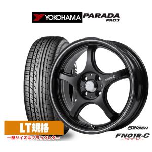 デイトナ　MLJ SSブラック　14インチ　ヨコハマ　パラダ　165/55R14 PARADA PA03 MLJ デイトナSS 14X5.0J 4H/100 +42 ヨコハマ
