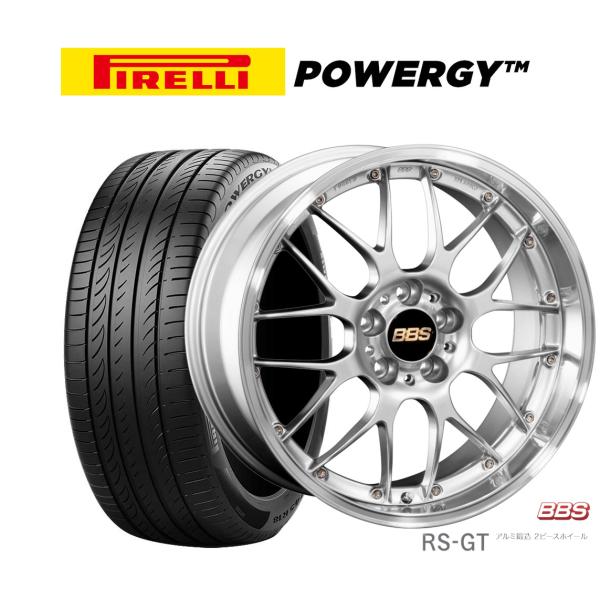 サマータイヤ ホイール4本セット BBS JAPAN RS-GT ピレリ POWERGY (パワジー...