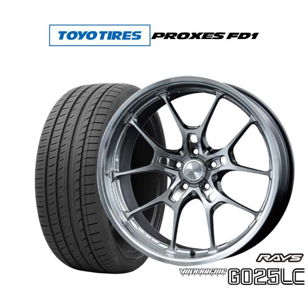 サマータイヤ ホイール4本セット レイズ ボルクレーシング G025 LC トーヨータイヤ プロクセ...