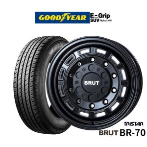 サマータイヤ ホイール4本セット トライスター BRUT BR-70 グッドイヤー エフィシエント グリップ SUV HP01 225/70R16｜carport-maluzen