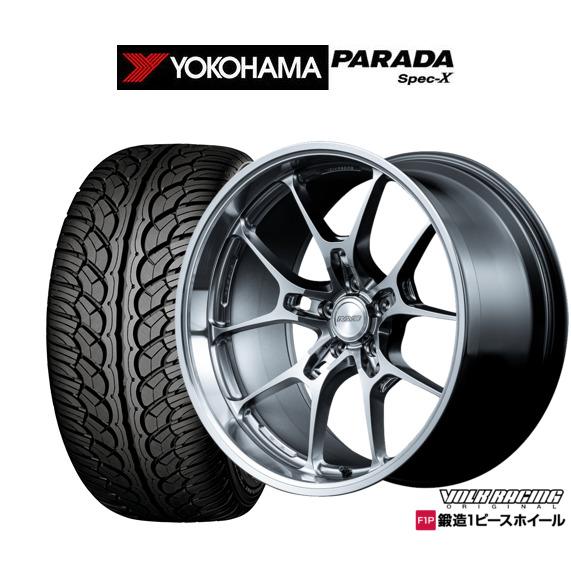 サマータイヤ ホイール4本セット レイズ ボルクレーシング G025 LC ヨコハマ PARADA ...