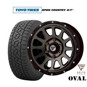 オフロードタイヤ ホイール4本セット FORCE デルタフォース OVAL