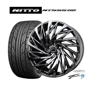 【直接引取希望】 ロクサーニ プログレス テンペストタービン 19インチ4本 ロクサーニ サマータイヤ ホイール4本セット BADX テンペスト