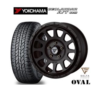 4本セット DELTAFORCE OVAL 18x8.0J 5/114.3+38 SBK YOKOHAMA