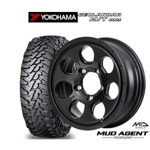 サマータイヤ ホイール4本セット MID ロードマックス マッドエージェント ヨコハマ GEOLANDAR ジオランダー M/T (G003) 205/80R16｜carport-maluzen