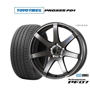 サマータイヤ ホイール4本セット エンケイ PF07 トーヨータイヤ プロクセス PROXES FD1  225/55R19｜carport-maluzen