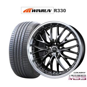 サマータイヤ ホイール4本セット BADX ロクサーニ マルチフォルケッタ MS3 WINRUN ウインラン R330 245/40R21｜carport-maluzen