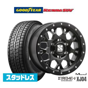 【2023年製】スタッドレスタイヤ ホイール4本セット MLJ エクストリーム XJ04 グッドイヤー ICE NAVI アイスナビ SUV 265/70R17｜carport-maluzen