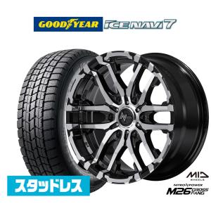 スタッドレス タイヤ ホイール 4本 6穴139 クロスフィールドα 