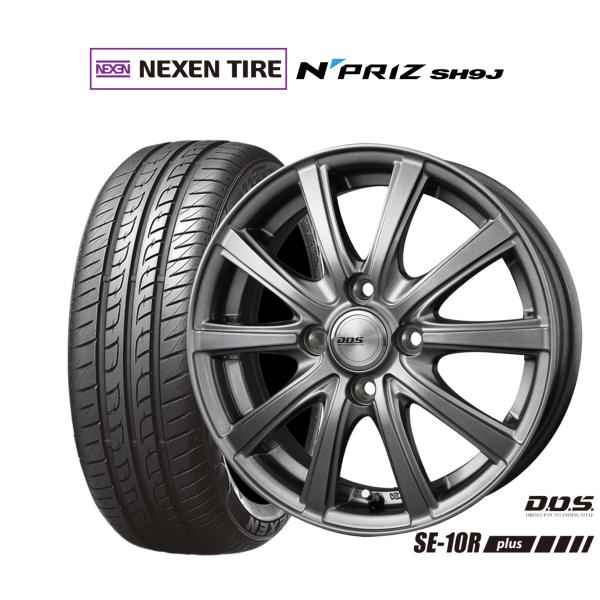 サマータイヤ ホイール4本セット BADX D,O,S(DOS) SE-10R plus NEXEN...