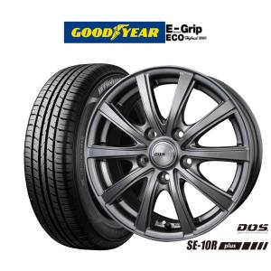 サマータイヤ ホイール4本セット BADX D,O,S(DOS) SE-10R plus グッドイヤー エフィシエント グリップ エコ EG01 185/65R15｜カーポートマルゼン