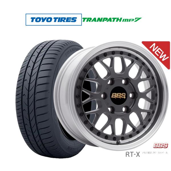 サマータイヤ ホイール4本セット BBS JAPAN RT-X トーヨータイヤ トランパス mp7 ...