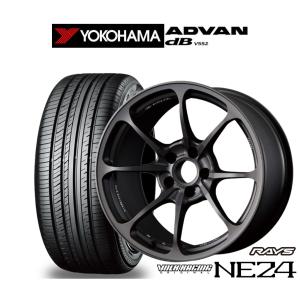 サマータイヤ ホイール4本セット レイズ ボルクレーシング NE24 ヨコハマ ADVAN アドバン dB(V552) 225/40R19｜carport-maluzen