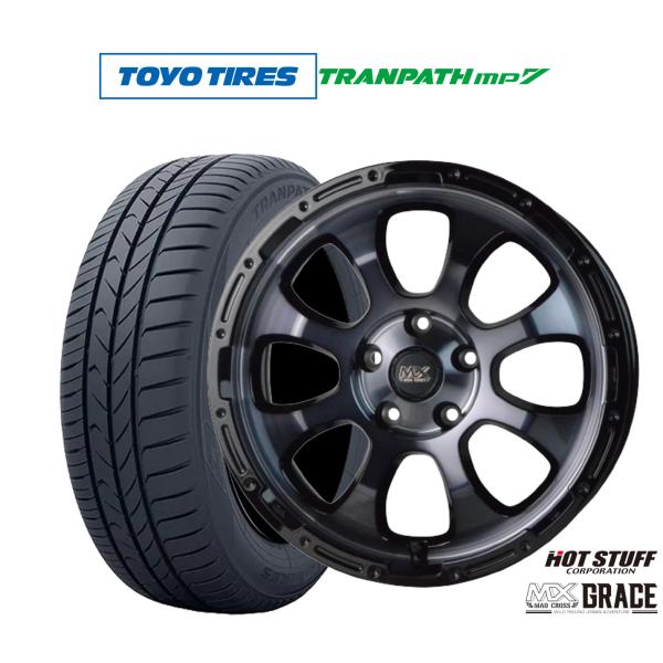 サマータイヤ ホイール4本セット ホットスタッフ マッドクロス グレイス トーヨータイヤ トランパス...