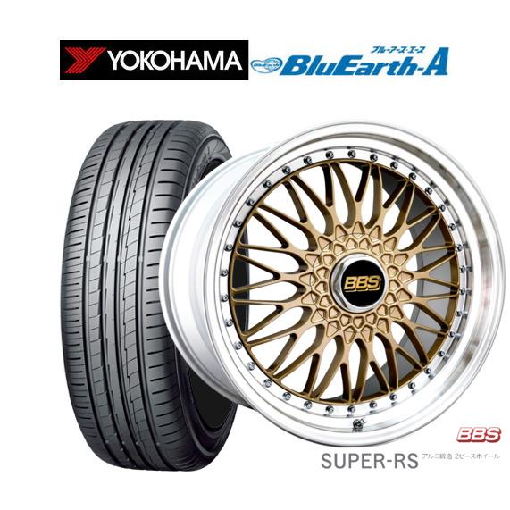 サマータイヤ ホイール4本セット BBS JAPAN SUPER-RS ヨコハマ BluEarth ...