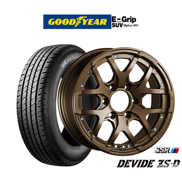 サマータイヤ ホイール4本セット タナベ SSR ディバイド ZS-D グッドイヤー エフィシエント...