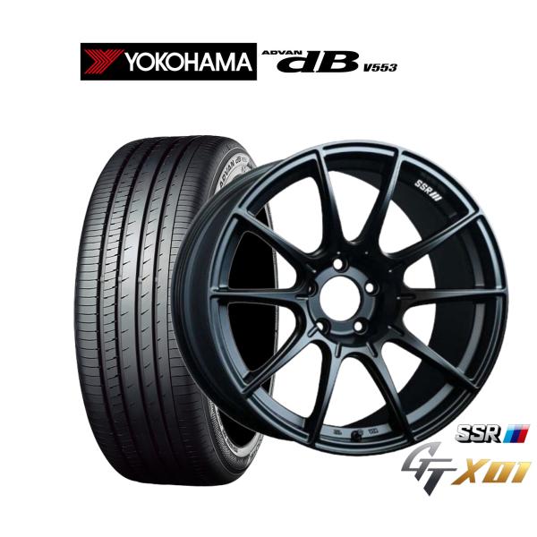 サマータイヤ ホイール4本セット タナベ SSR GT X01 ヨコハマ ADVAN アドバン dB...