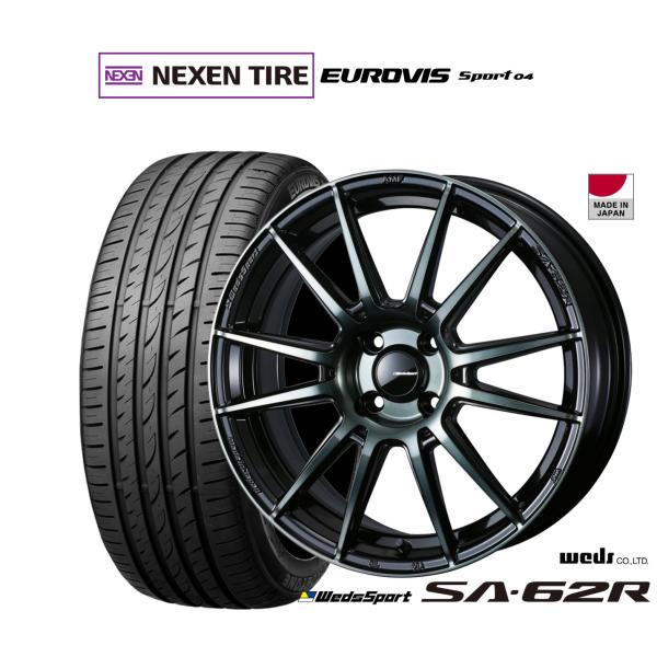 サマータイヤ ホイール4本セット ウェッズ ウェッズスポーツ SA-62R NEXEN ネクセン ロ...