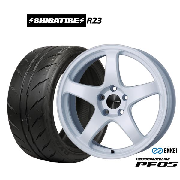 サマータイヤ ホイール4本セット エンケイ PF05 SHIBATIRE シバタイヤ 280 (R2...