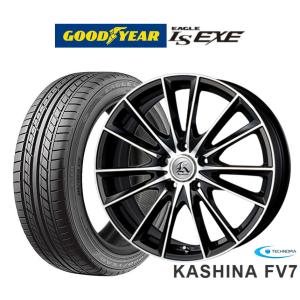 サマータイヤ ホイール4本セット テクノピア カシーナ FV-7 グッドイヤー イーグル LS EXE（エルエス エグゼ） 225/40R19