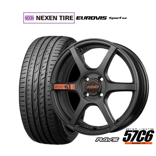 サマータイヤ ホイール4本セット レイズ グラムライツ 57 C6 SPEC-D NEXEN ネクセ...