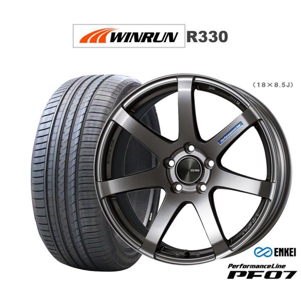 サマータイヤ ホイール4本セット エンケイ PF07 WINRUN ウインラン R330 195/4...