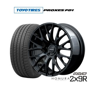 RAYS サマータイヤ ホイール4本セット レイズ HOMURA ホムラ 2×10 BD