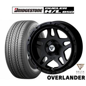 サマータイヤ ホイール4本セット FORCE デルタフォース OVERLANDER(オーバーランダー) ブリヂストン DUELER デューラー H/L 850 215/70R16｜carport-maluzen