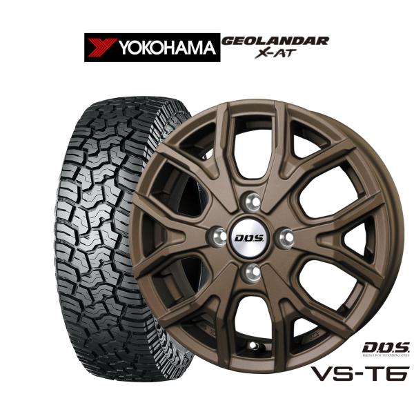 サマータイヤ ホイール4本セット BADX D,O,S(DOS) VS-T6 ヨコハマ GEOLAN...