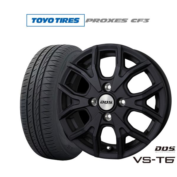 サマータイヤ ホイール4本セット BADX D,O,S(DOS) VS-T6 トーヨータイヤ プロク...