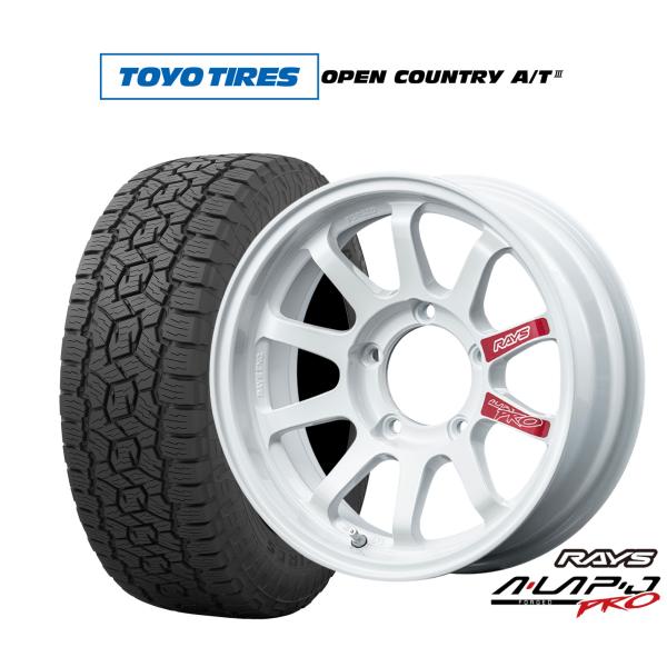 オフロードタイヤ ホイール4本セット レイズ A・LAP エーラップ-ジェイ PRO トーヨータイヤ...