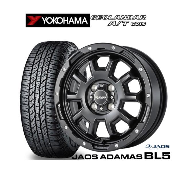 オフロードタイヤ ホイール4本セット JAOS ジャオス アダマス BL5 ヨコハマ GEOLAND...
